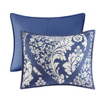 Ensemble de couette en coton imprimé Madison Park Marcella 7 pièces
