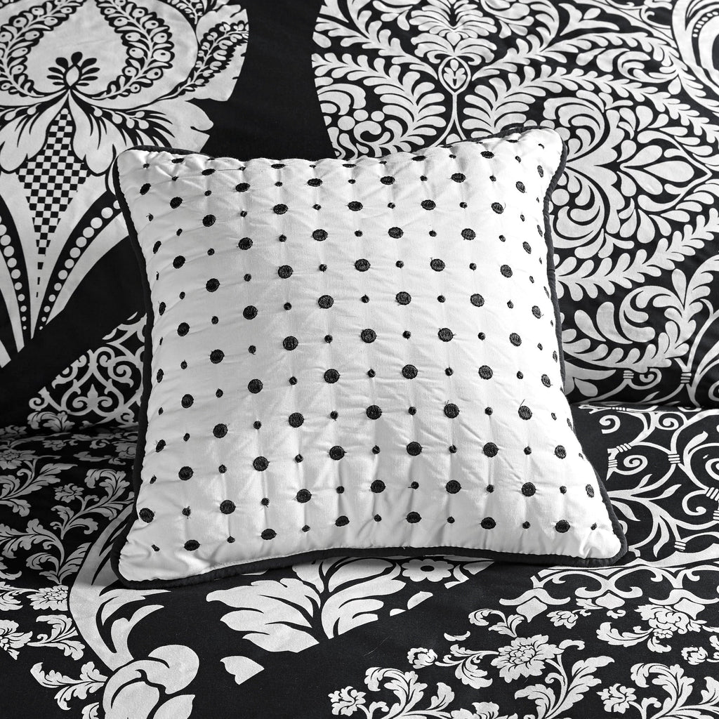 Ensemble de couette en coton imprimé Madison Park Marcella 7 pièces