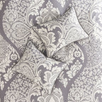 Ensemble de couette en coton imprimé Madison Park Marcella 7 pièces