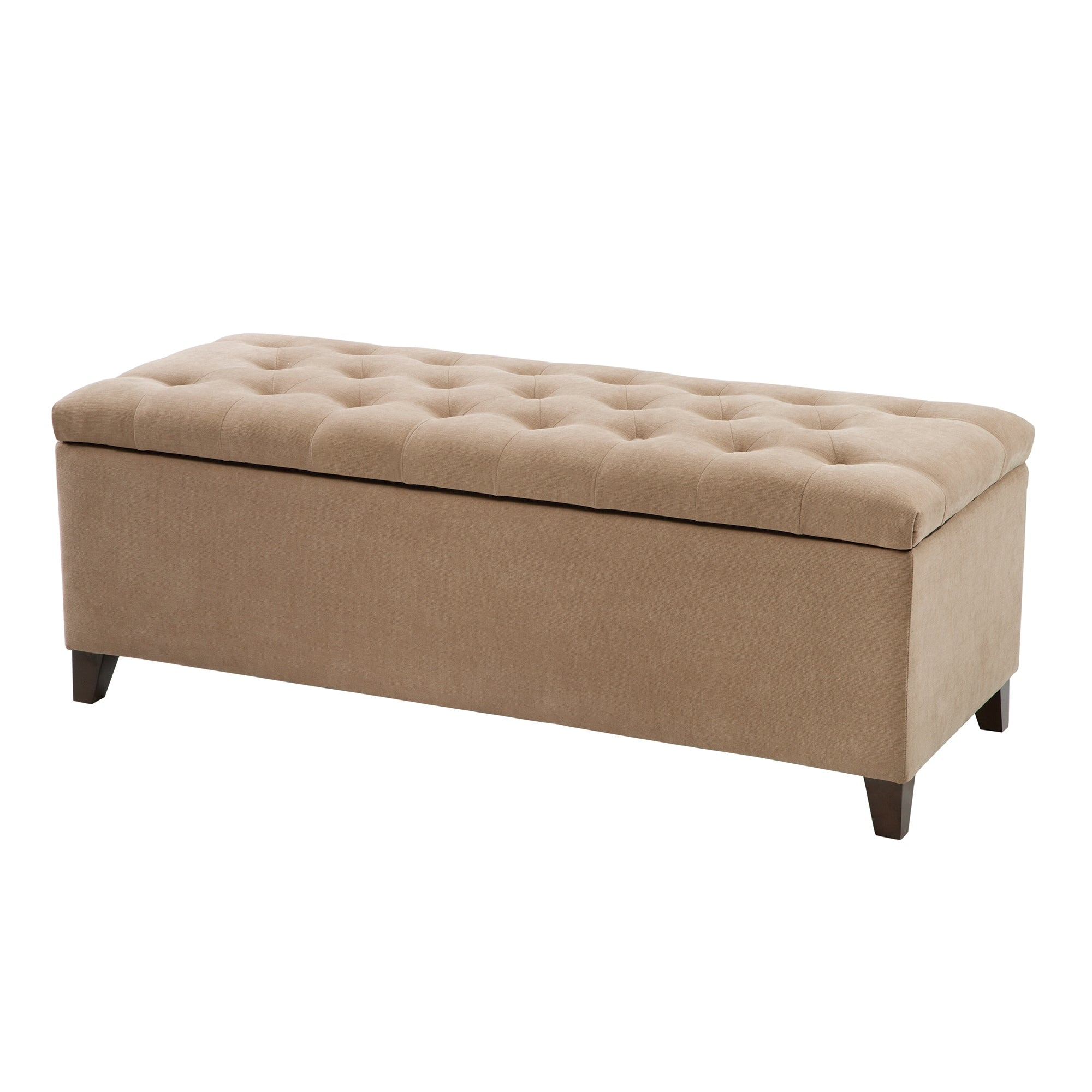 Banc de rangement rembourré à plateau capitonné Madison Park Sasha
