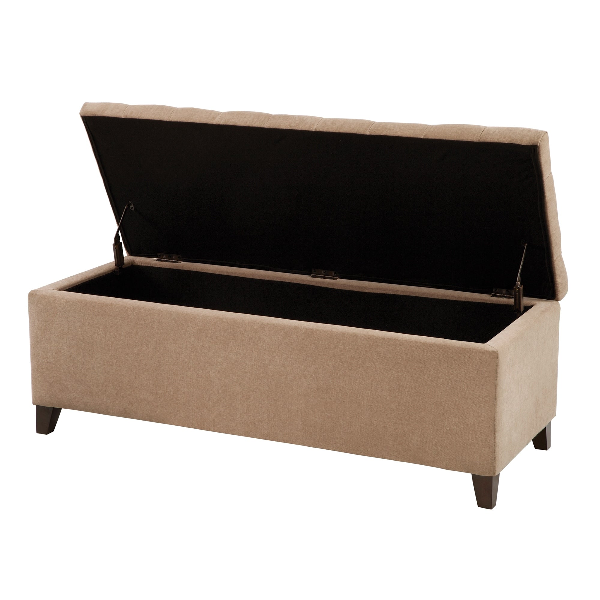 Banc de rangement rembourré à plateau capitonné Madison Park Sasha