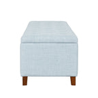 Banc de rangement rembourré à plateau capitonné Madison Park Sasha
