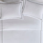 Parure de lit Madison Park Signature 500 fils au pouce carré, 100 % satin de coton brodé, collection de luxe