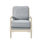 Fauteuil à cadre en bois tourné Madison Park Donohue