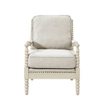 Fauteuil à cadre en bois tourné Madison Park Donohue