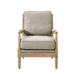 Fauteuil à cadre en bois tourné Madison Park Donohue