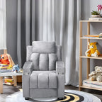 Sièges magiques pour princesses super-héros, fauteuil inclinable super luxueux pour enfants avec repose-pieds, appui-tête et 2 porte-gobelets