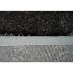 Tapis à poils longs Mateos au design abstrait
