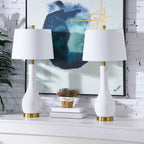 Ensemble de lampes de table en céramique 28,5 avec USB (lot de 2)