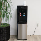 Distributeur d'eau chaude et froide MegaChef à chargement par le bas - 12 x 13,6 x 41