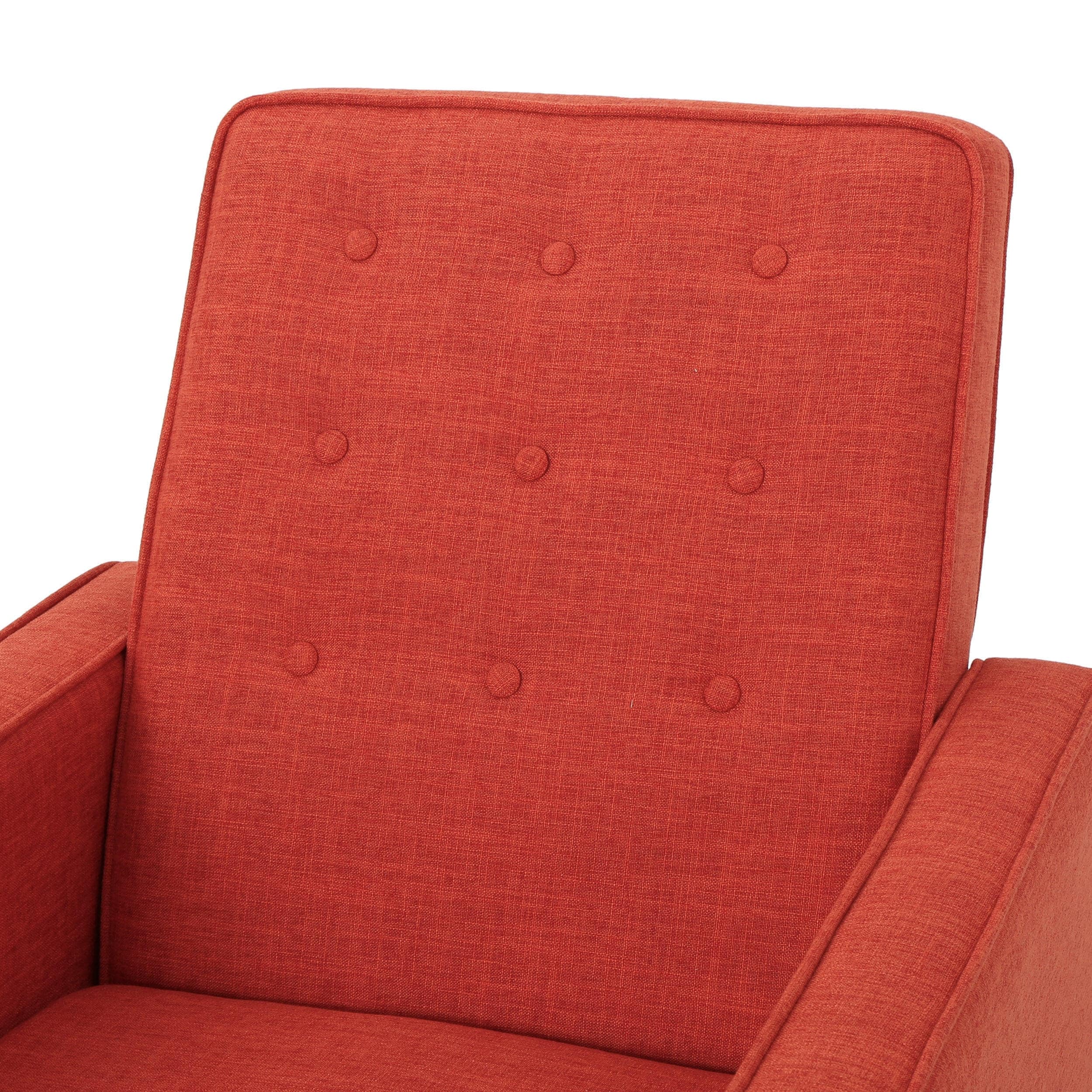 Fauteuil inclinable capitonné Mervynn (lot de 2) par Christopher Knight Home
