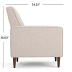 Fauteuil inclinable capitonné Mervynn (lot de 2) par Christopher Knight Home
