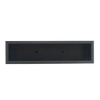 Jardinière métallique robuste pour plantes d'extérieur, 96 x 25 x 76 cm (L x l x H) - 96 x 76 x 25 cm (l x l x H)