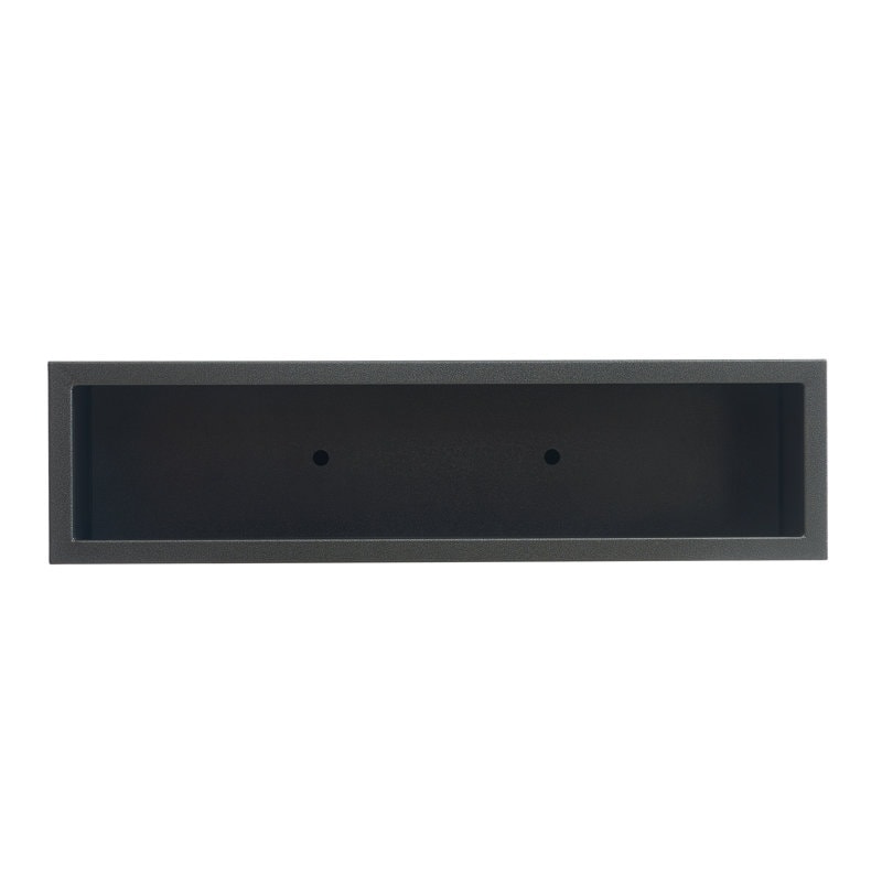 Jardinière métallique robuste pour plantes d'extérieur, 96 x 25 x 76 cm (L x l x H) - 96 x 76 x 25 cm (l x l x H)