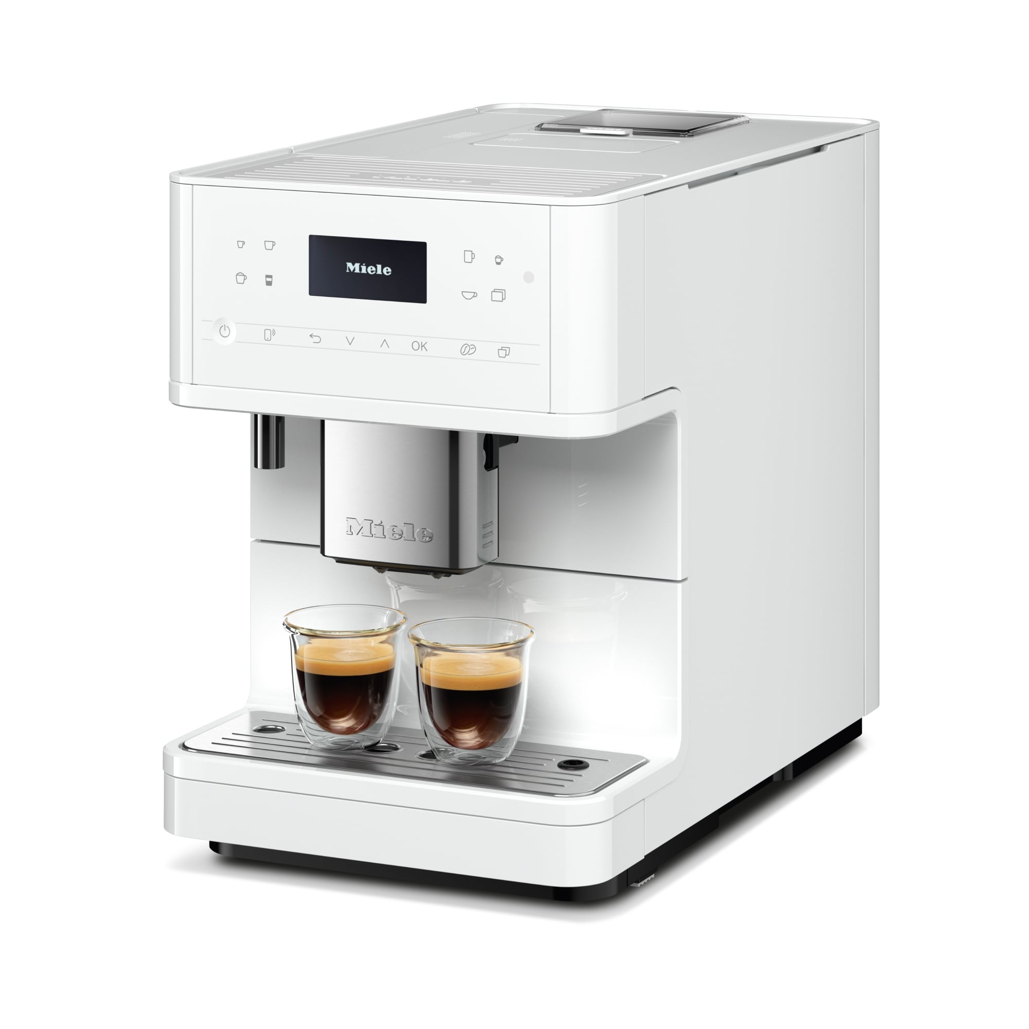 Machine à café de comptoir Miele CM 6160 MilkPerfection - Blanc Lotus