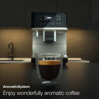 Machine à café de comptoir Miele CM 6160 MilkPerfection - Blanc Lotus