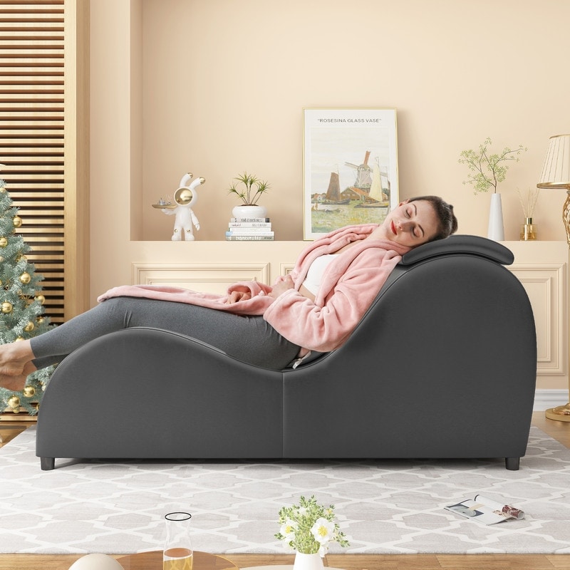 Chaise de yoga d'intérieur Mixoy, chaise longue de yoga incurvée pour adultes, étirements, exercice, détente