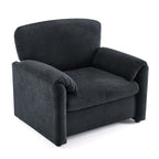 Fauteuil d'appoint moderne à oreilles d'éléphant, siège confortable pour salon et chambre