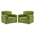 Fauteuil d'appoint moderne à oreilles d'éléphant, siège confortable pour salon et chambre