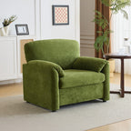Fauteuil d'appoint moderne à oreilles d'éléphant, siège confortable pour salon et chambre