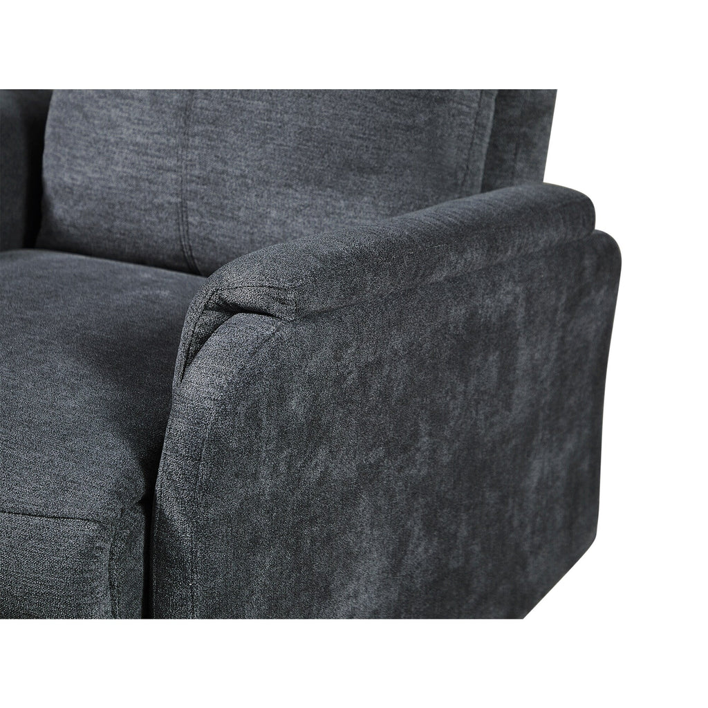 Fauteuil inclinable électrique moderne avec port USB, support complet de la tête et des lombaires