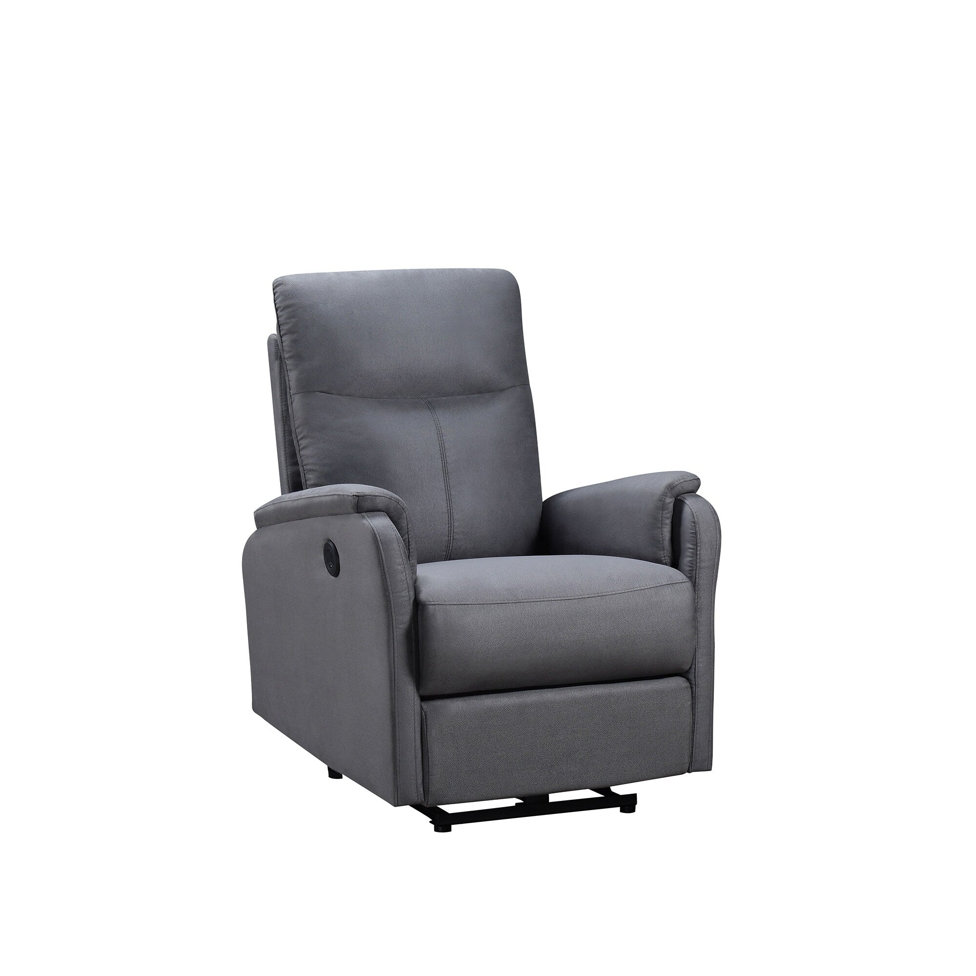 Fauteuil inclinable électrique moderne avec port USB, support complet de la tête et des lombaires