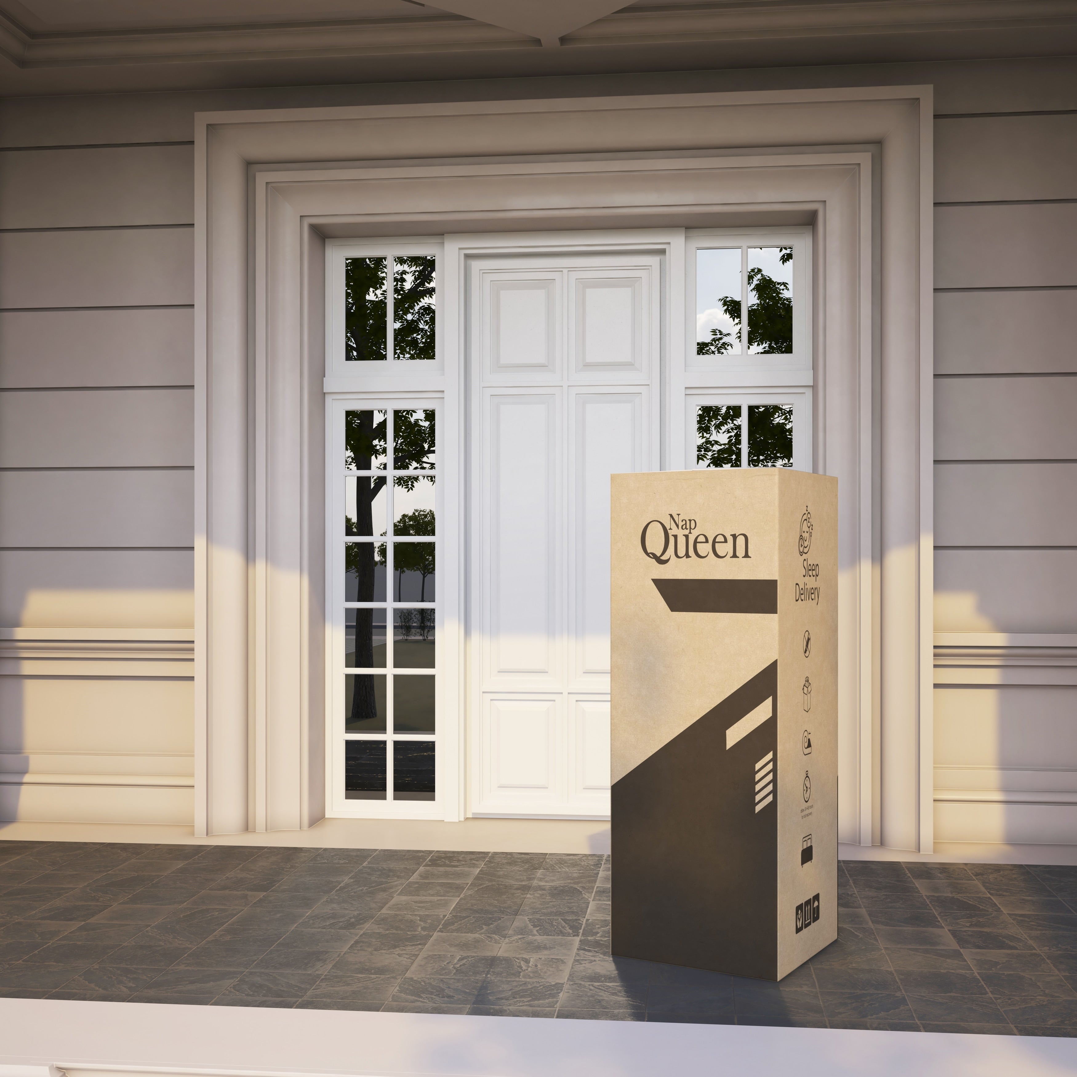 Matelas en mousse à mémoire de forme avec gel rafraîchissant NapQueen Elizabeth 8