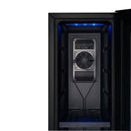 Réfrigérateur à vin Newair Shadow-T Series, 18 bouteilles, double zone de température, autonome, thermoélectrique, commande numérique