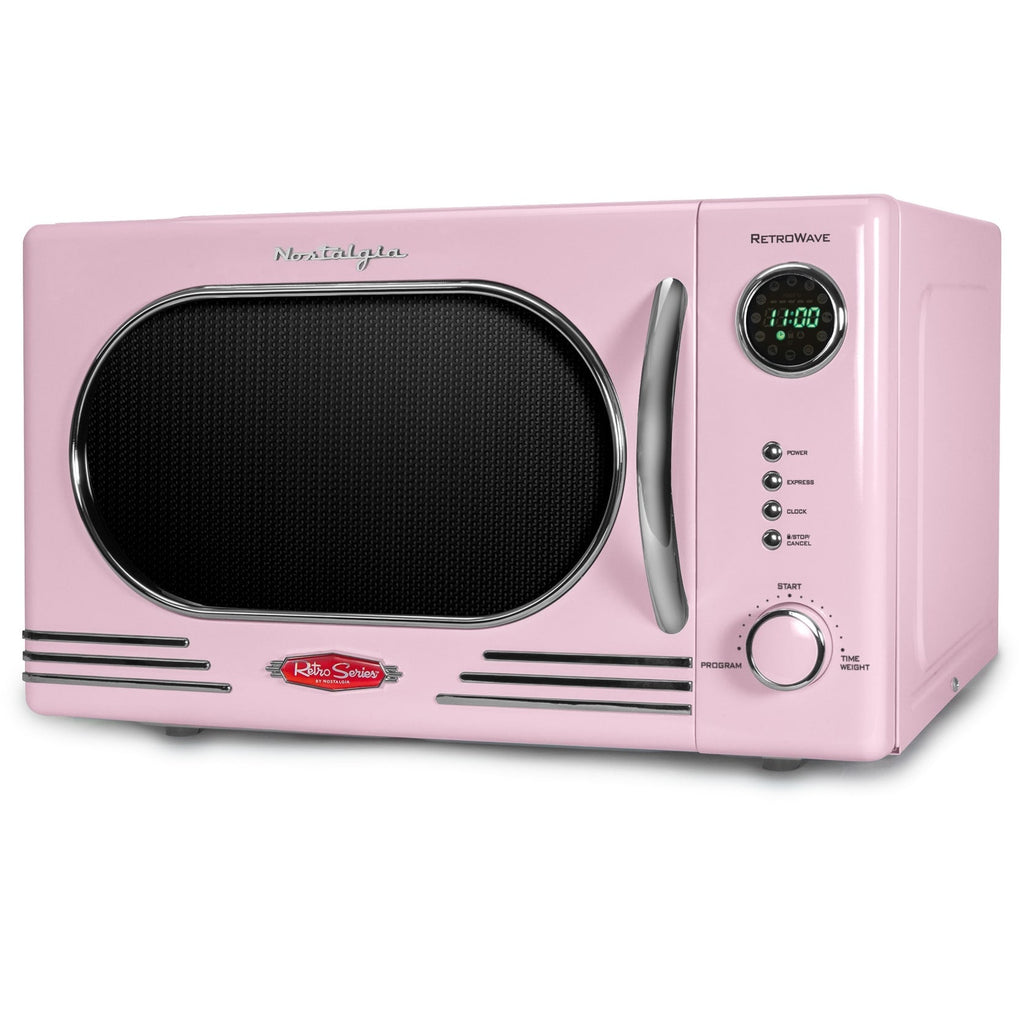 Four à micro-ondes de comptoir rétro nostalgique de 1,1 pi³ et 1 000 watts
