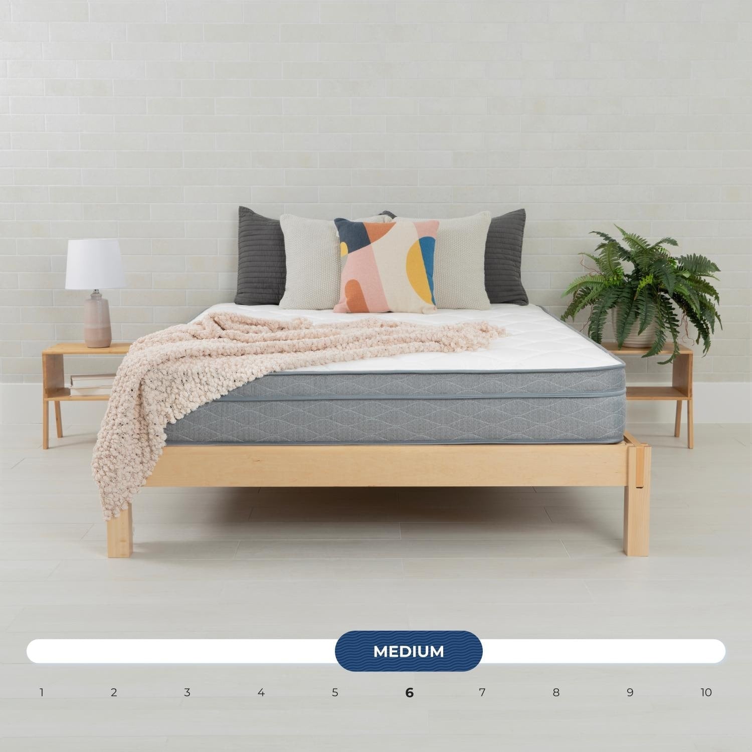 Matelas Eurotop mi-ferme NuForm 9