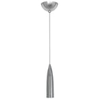 Suspension LED Odyssey en forme de balle brossée
