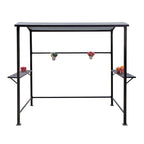 Abri barbecue extérieur à cadre en acier de 5 pi x 8 pi