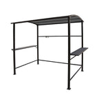 Abri barbecue extérieur à cadre en acier de 5 pi x 8 pi