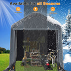 Abri de jardin et abri d'auto extérieur : abri portable pour vélos, motos et rangement de jardin