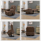 Fauteuil inclinable électrique surdimensionné à 180°, à double moteur et à commande indépendante, modèle phare amélioré