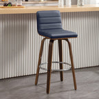 Tabourets de bar/comptoir pivotants en similicuir 26/29, lot de 2/3