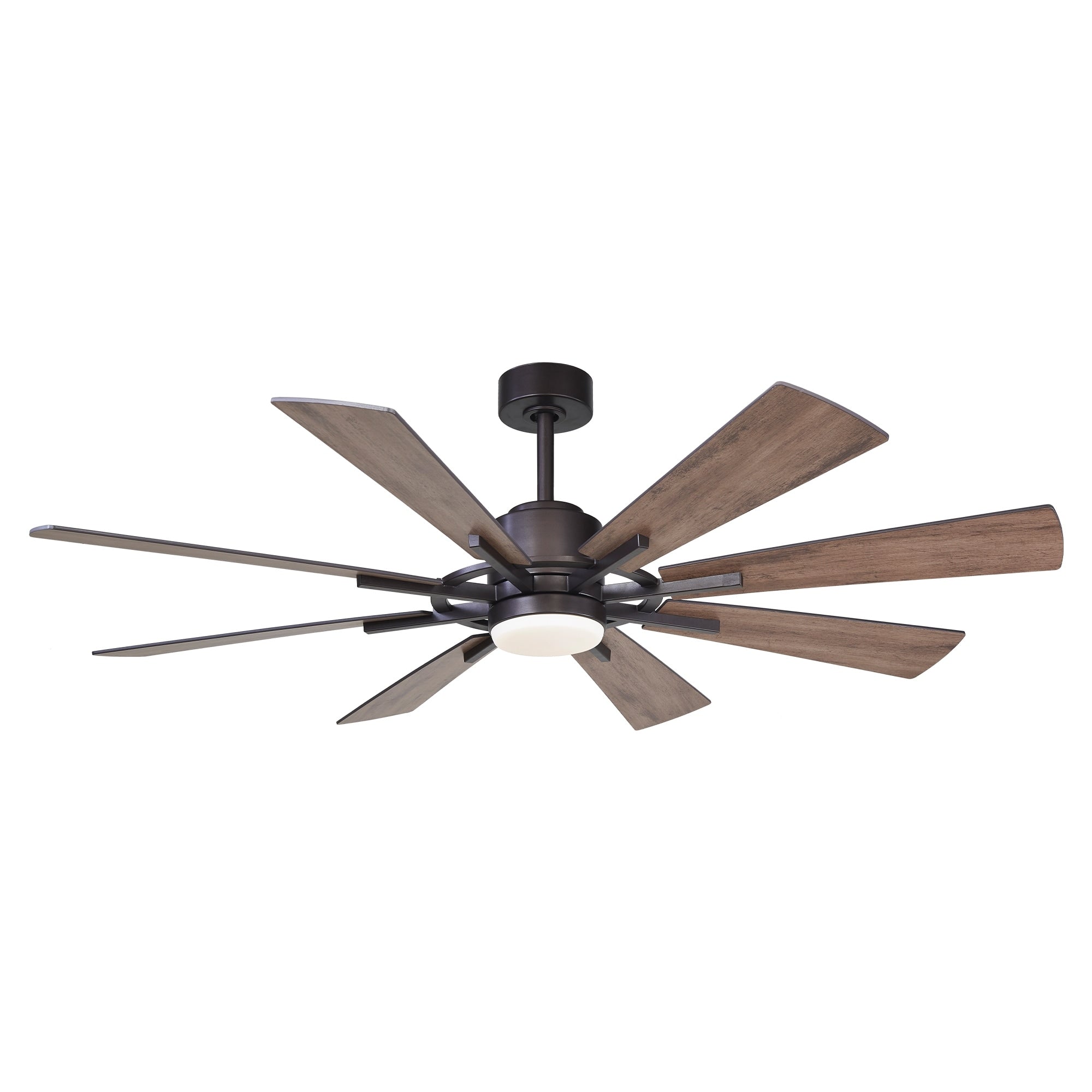 Ventilateur de plafond à LED intégré Parrot Uncle 60 Farmhouse avec lumière et télécommande