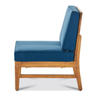 Ensemble de conversation d'extérieur 7 pièces en bois d'acacia Perla par Christopher Knight Home