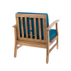 Ensemble de conversation d'extérieur 7 pièces en bois d'acacia Perla par Christopher Knight Home