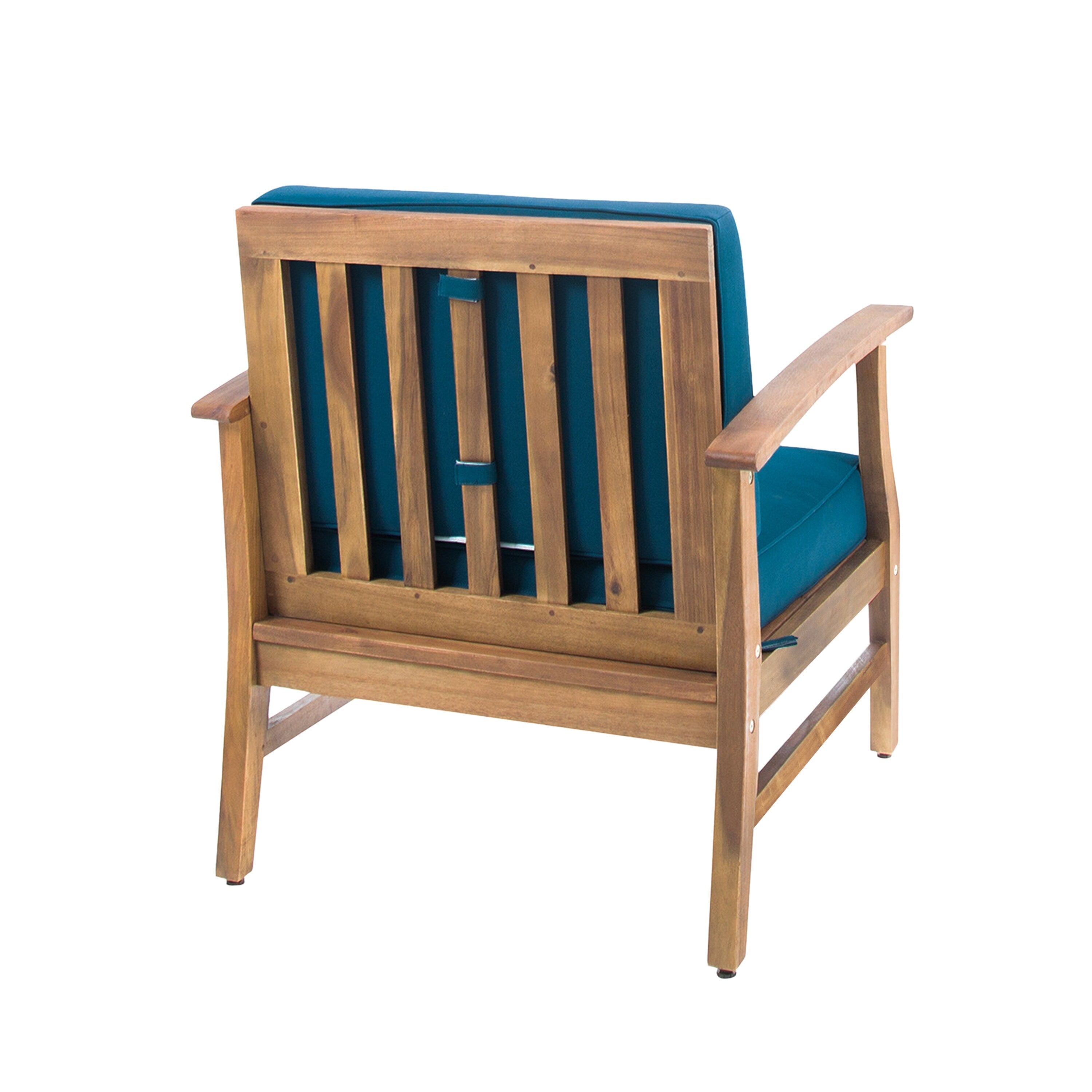 Ensemble de conversation d'extérieur 7 pièces en bois d'acacia Perla par Christopher Knight Home