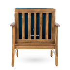 Ensemble de conversation d'extérieur 7 pièces en bois d'acacia Perla par Christopher Knight Home