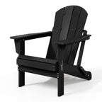 Chaises pliantes Adirondack Polytrends Laguna résistantes aux intempéries (lot de 2)