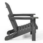 Chaises pliantes Adirondack Polytrends Laguna résistantes aux intempéries (lot de 2)