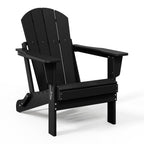 Chaises pliantes Adirondack Polytrends Laguna résistantes aux intempéries (lot de 2)