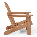 Chaises pliantes Adirondack Polytrends Laguna résistantes aux intempéries (lot de 2)