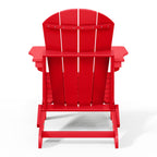 Chaises pliantes Adirondack Polytrends Laguna résistantes aux intempéries (lot de 2)
