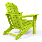 Chaises pliantes Adirondack Polytrends Laguna résistantes aux intempéries (lot de 2)