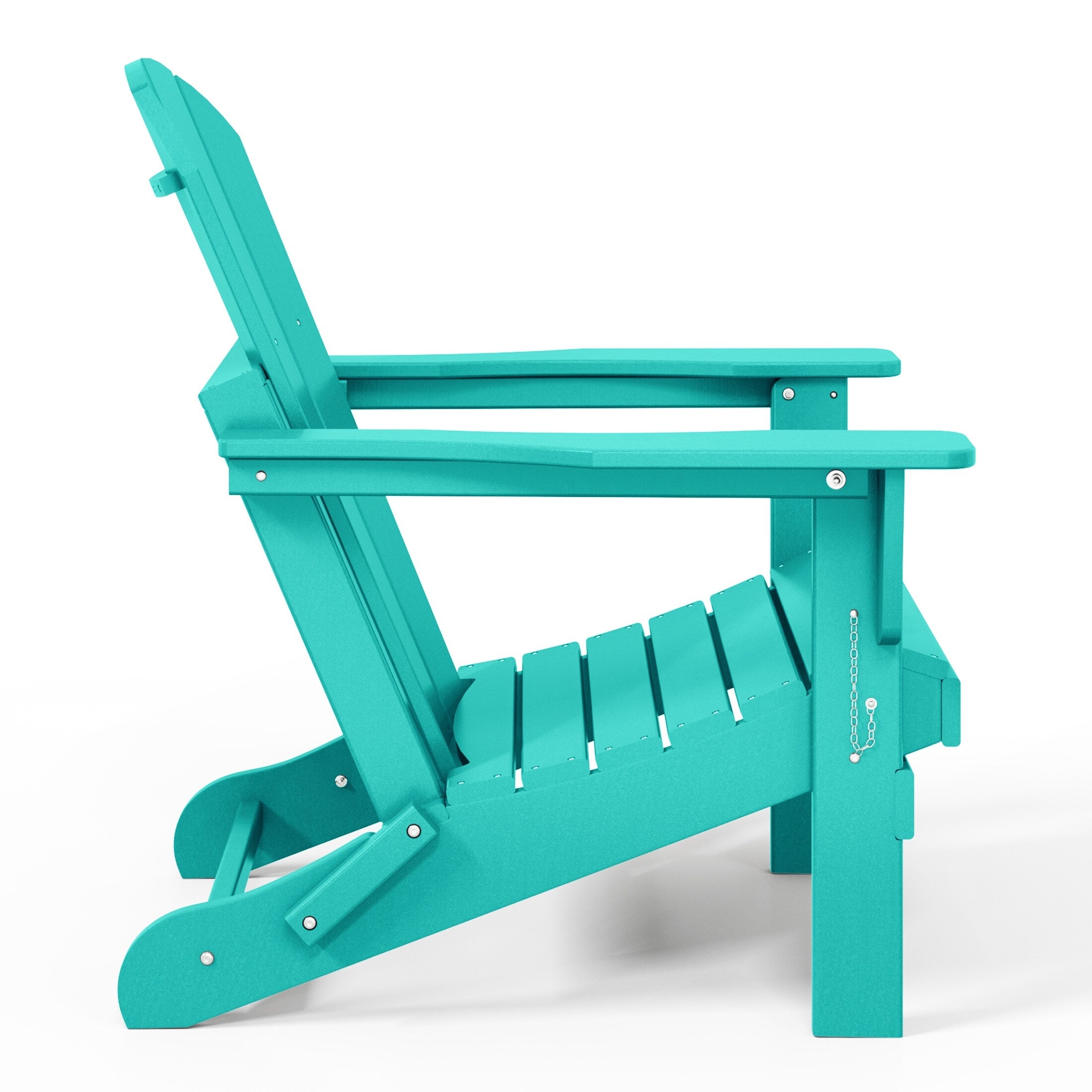 Chaises pliantes Adirondack Polytrends Laguna résistantes aux intempéries (lot de 2)