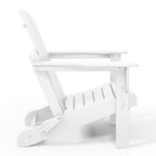 Chaises pliantes Adirondack Polytrends Laguna résistantes aux intempéries (lot de 2)