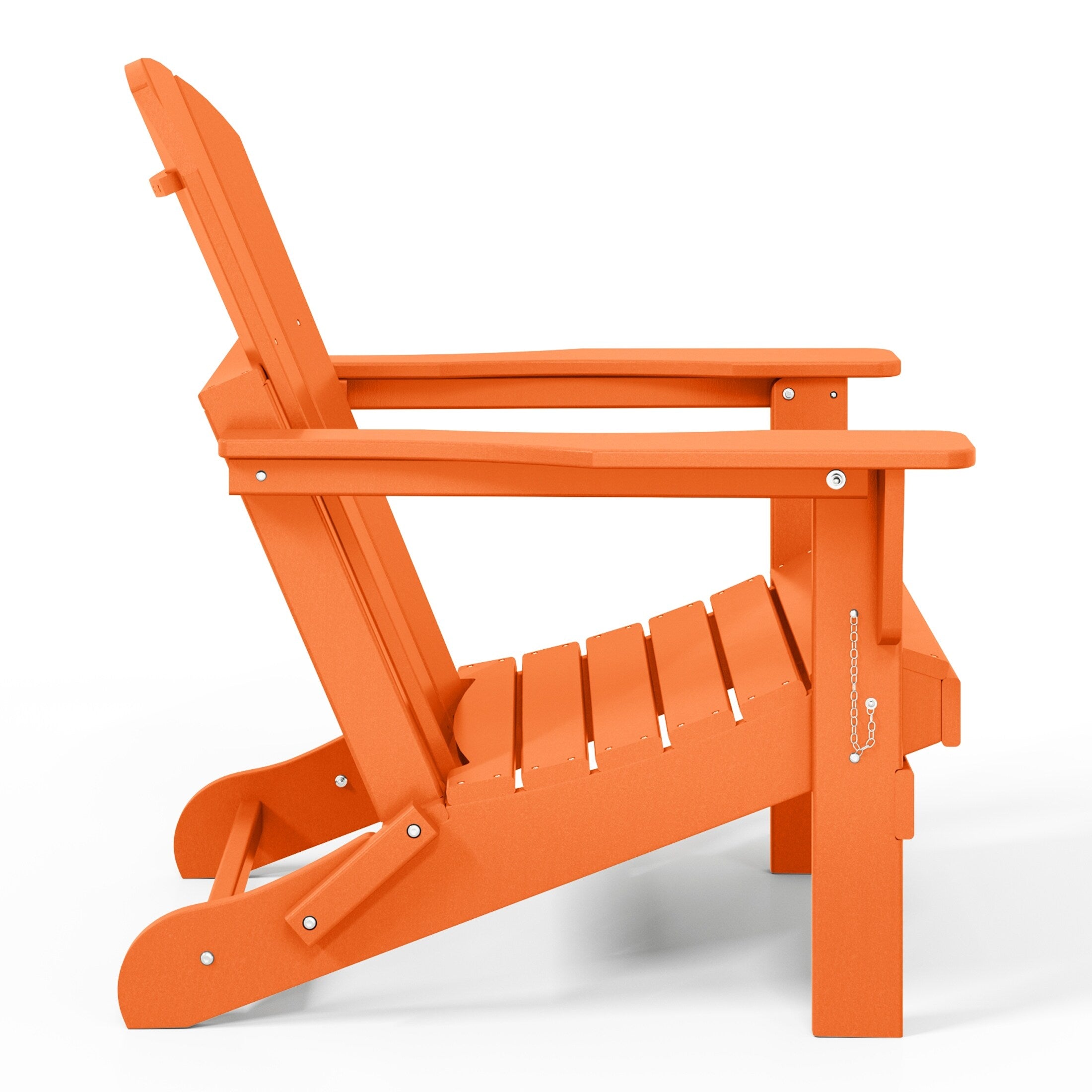 Chaises pliantes Adirondack Polytrends Laguna résistantes aux intempéries (lot de 2)